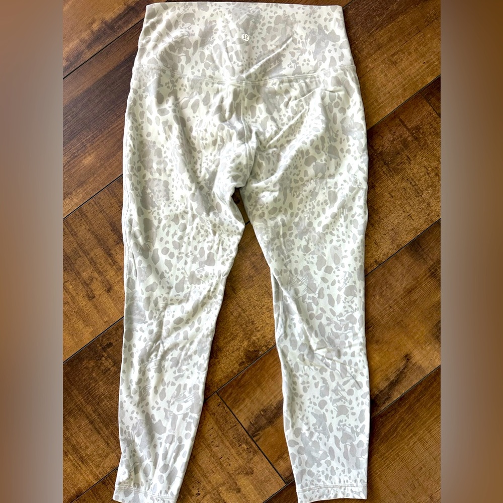 Lululemon Align Leggings rare pattern size 10
